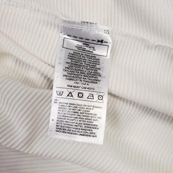 Adidas Paris Open HEAT RDY Freelift Tennis Shirt White Large - Picture 10 of 10